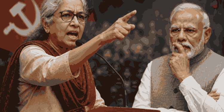 CPI Leader Amarjeet Kaur’s ‘Nipta Denge’ Remark Against PM Modi Sparks Political Storm