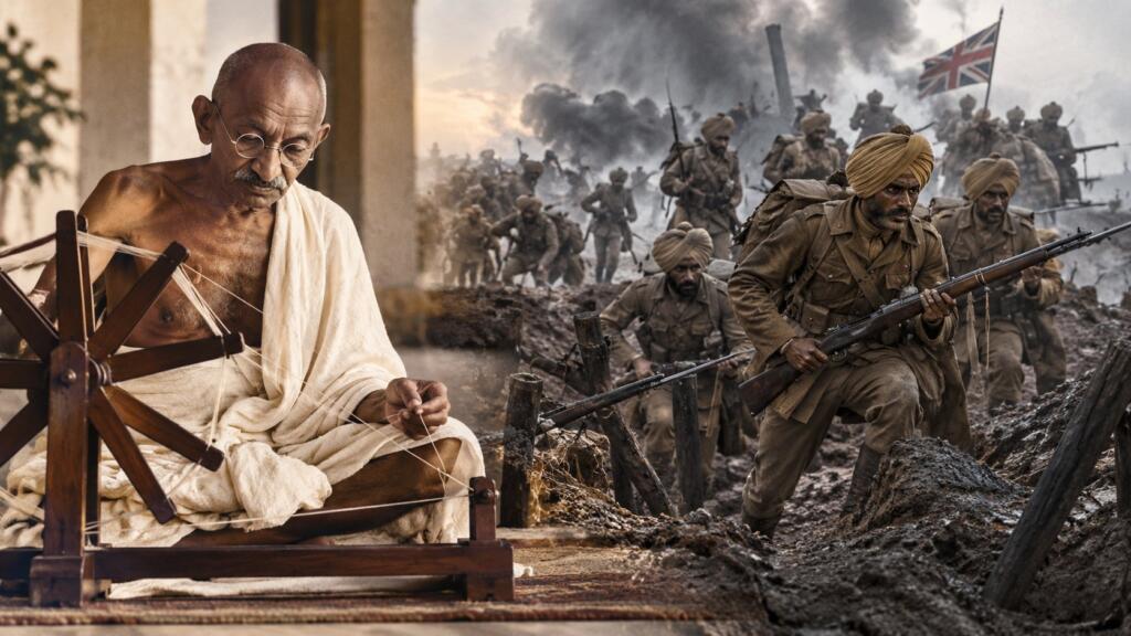 GANDHI’S WAR 1918: WHEN AHIMSA BACKED THE EMPIRE