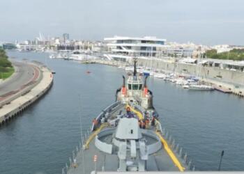 INS Trishul Reaches Valencia as Indian Navy’s Mediterranean Deployment Continues