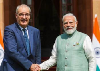 PM Modi, Swiss President Parmelin to Hold Talks Today; Trade, Technology and Mobility on the Table