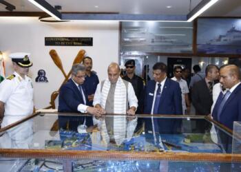 Miniratna DPSU Hindustan Shipyard Limited Launches FSS-1, Lays Keel Of FSS-5 And Opens Slipway-4