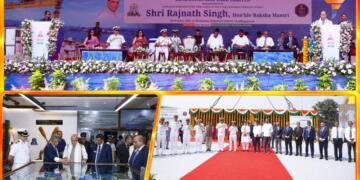 Miniratna DPSU Hindustan Shipyard Limited Launches FSS-1, Lays Keel Of FSS-5 And Opens Slipway-4