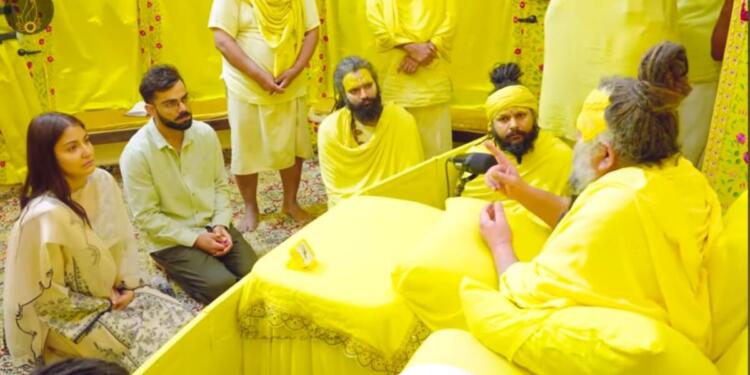 Kohli Rejects ₹5 Crore Claim Over Vrindavan Ashram Visit: “Completely False, Baseless”