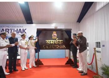 Navy Commissions INS Samarthak at Karwar as Fleet Expansion Quickens; China’s Lead Still Wide