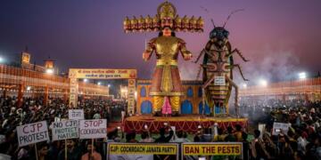 Delhi Ramlila to burn 30-foot cockroach effigy alongside Ravana amid CJP protests