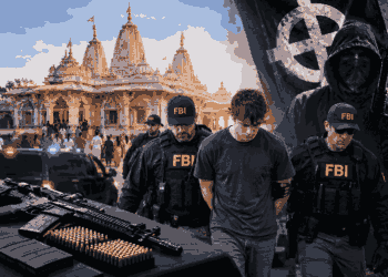 White Supremacist Suspect Arrested in Alleged Plot to Carry Out Mass Shooting at Hindu Temple Near Chicago