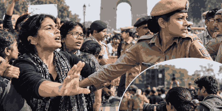 Delhi Police Rejects Jantar Mantar Assault Claims as ‘Baseless and Misleading’