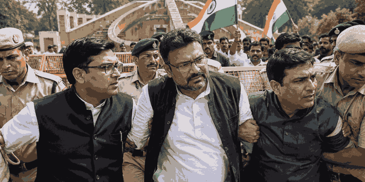 CJP Leaders Detained After Entering Jantar Mantar Despite Protest Ban