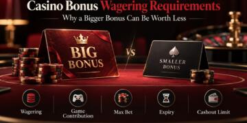 Casino Bonus Wagering Requirements: Why a Bigger Bonus Can Be Worth Less