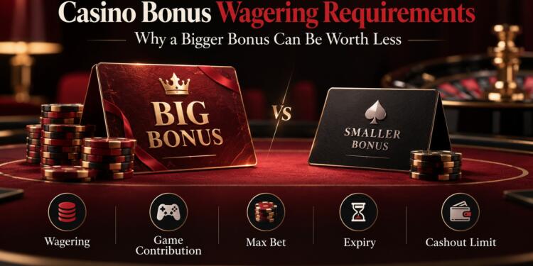 Casino Bonus Wagering Requirements: Why a Bigger Bonus Can Be Worth Less
